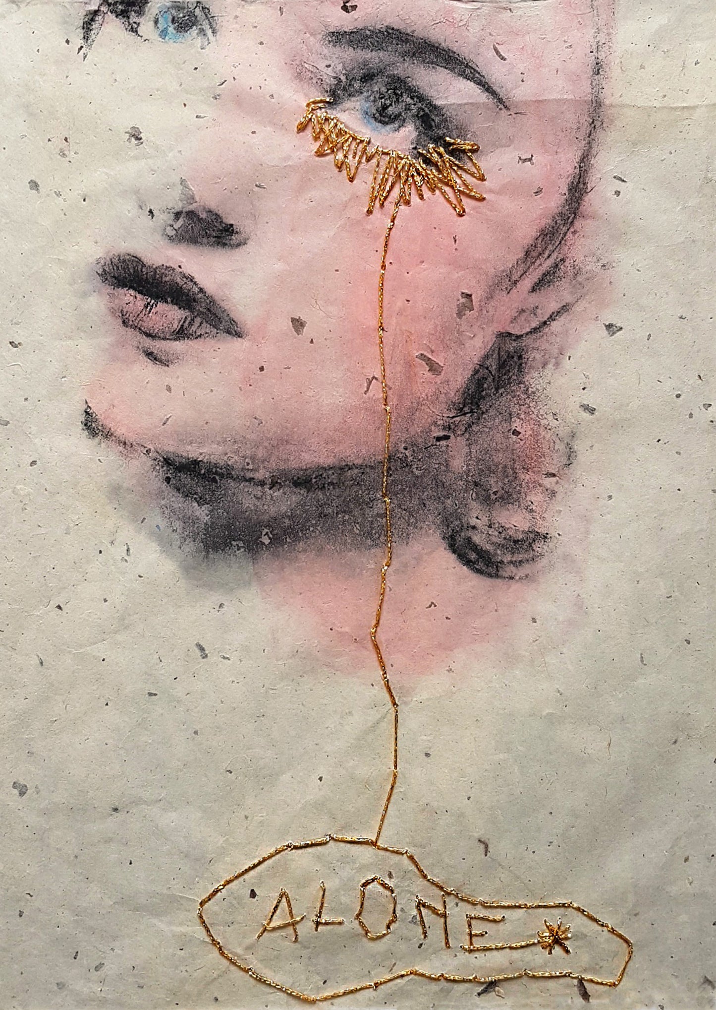 Collezione di 12 cartoline da opere originali, dipinti e disegni