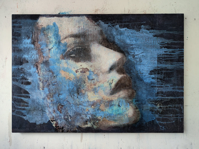 Blue (Nylon) 80x120cm