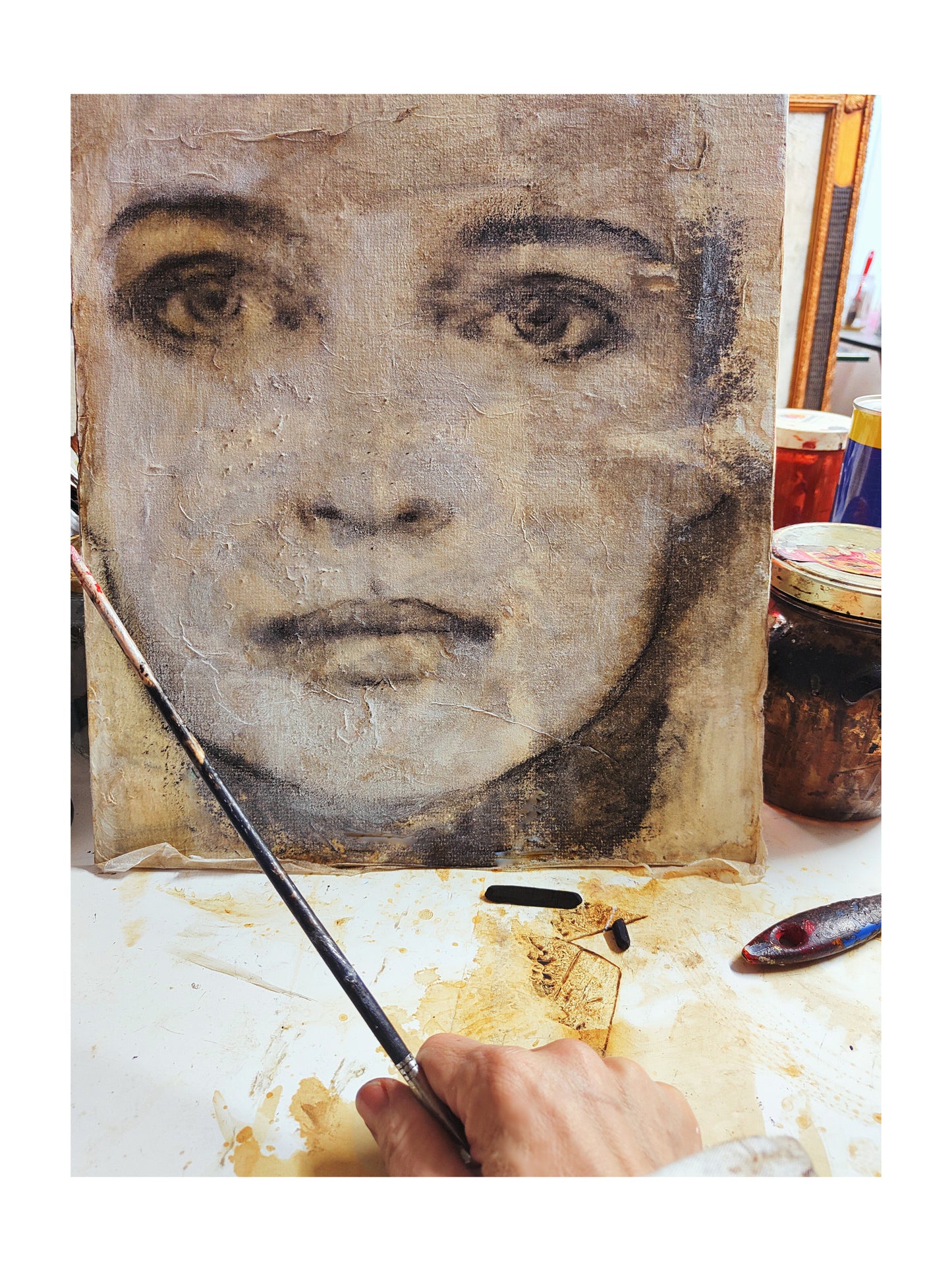 Bozzetto per -Serie Bianca- 45x35cm