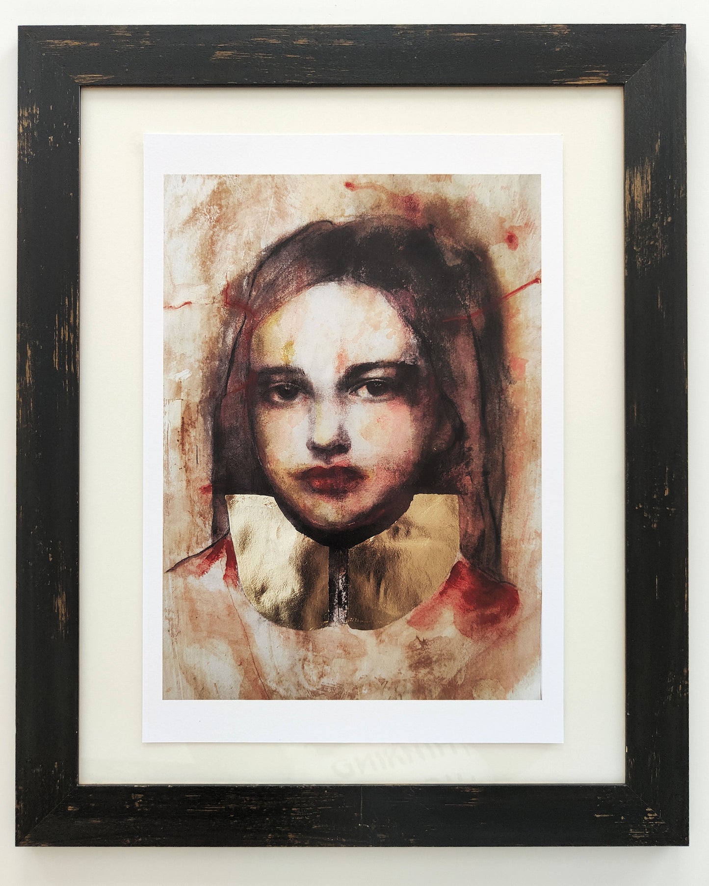 Stampa da disegno su carta originale - La niña