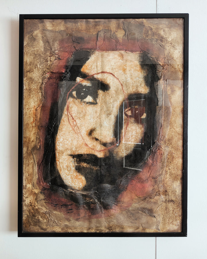 Red Sign - Carta, serie segni rossi - 100x75cm