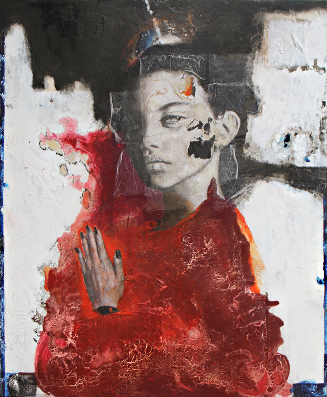 Red - The Last Samurai 120x100 cm