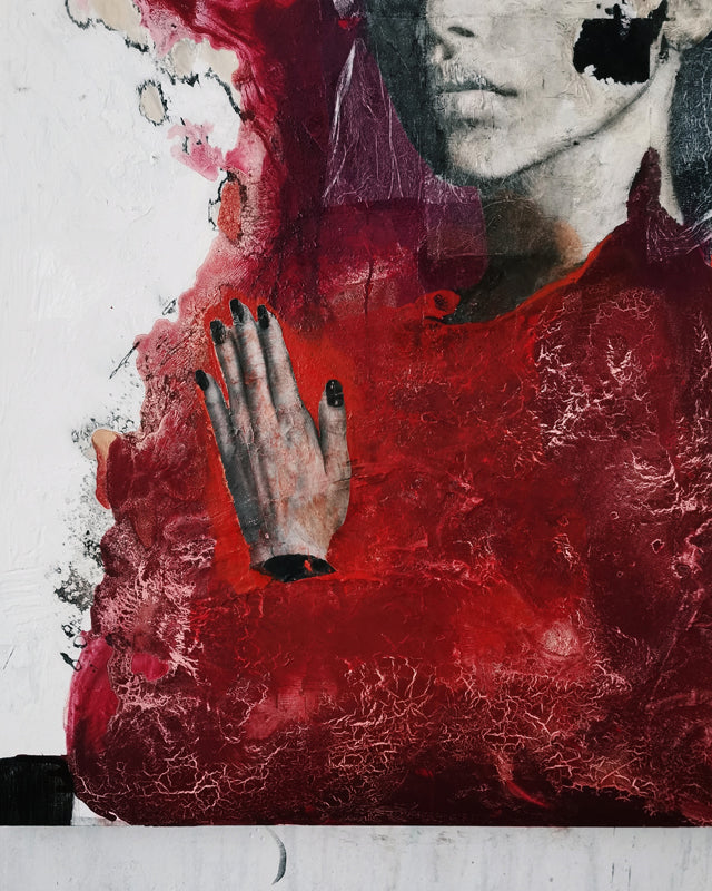 Red - The Last Samurai 120x100 cm