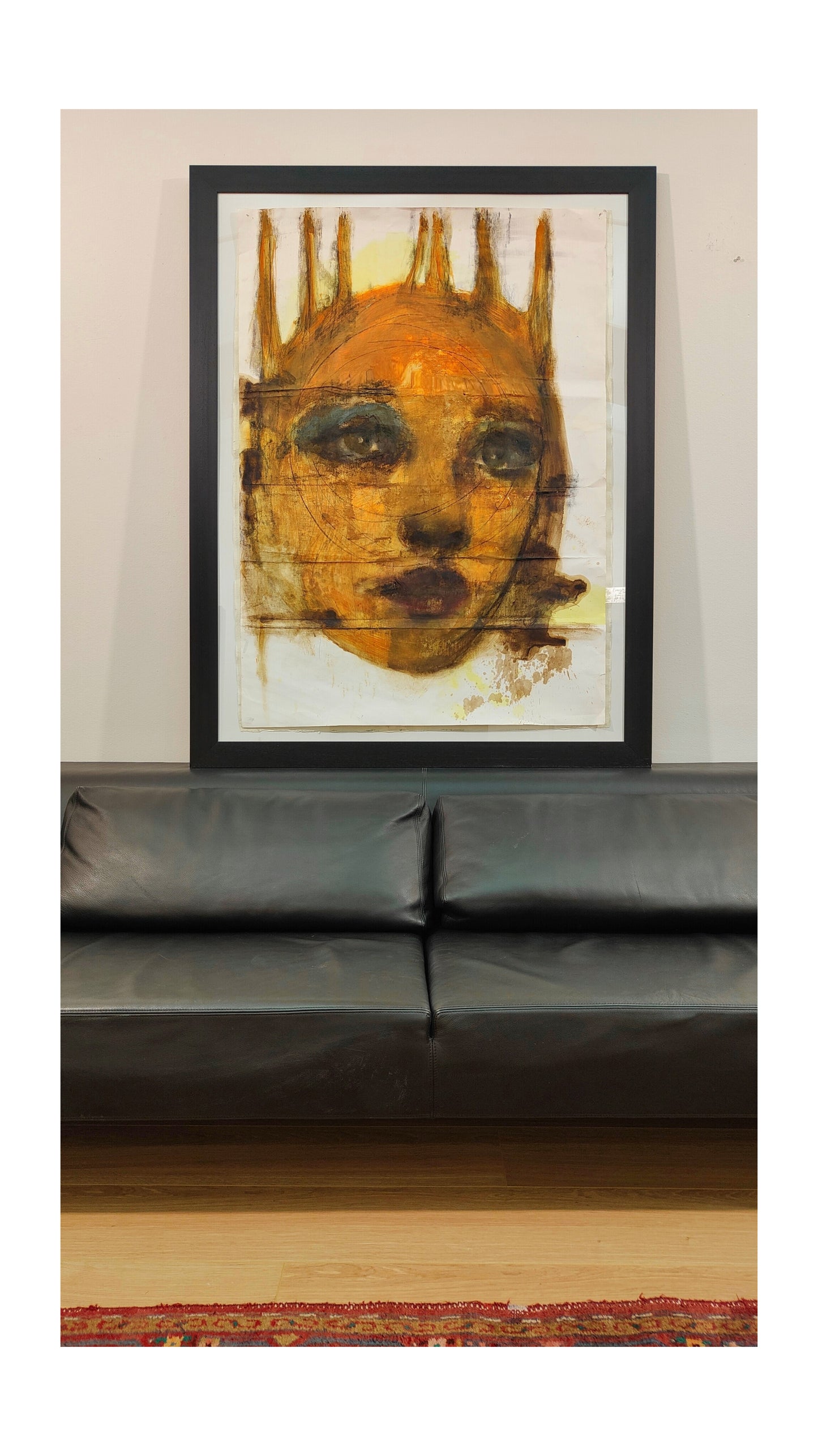 Sunflower, carta 130x100cm