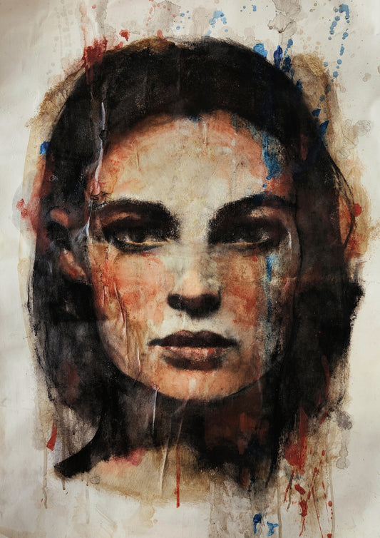 Stampa da dipinto originale su carta