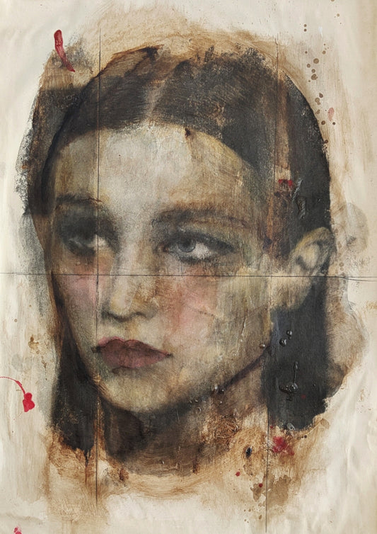 Stampa da dipinto originale su carta