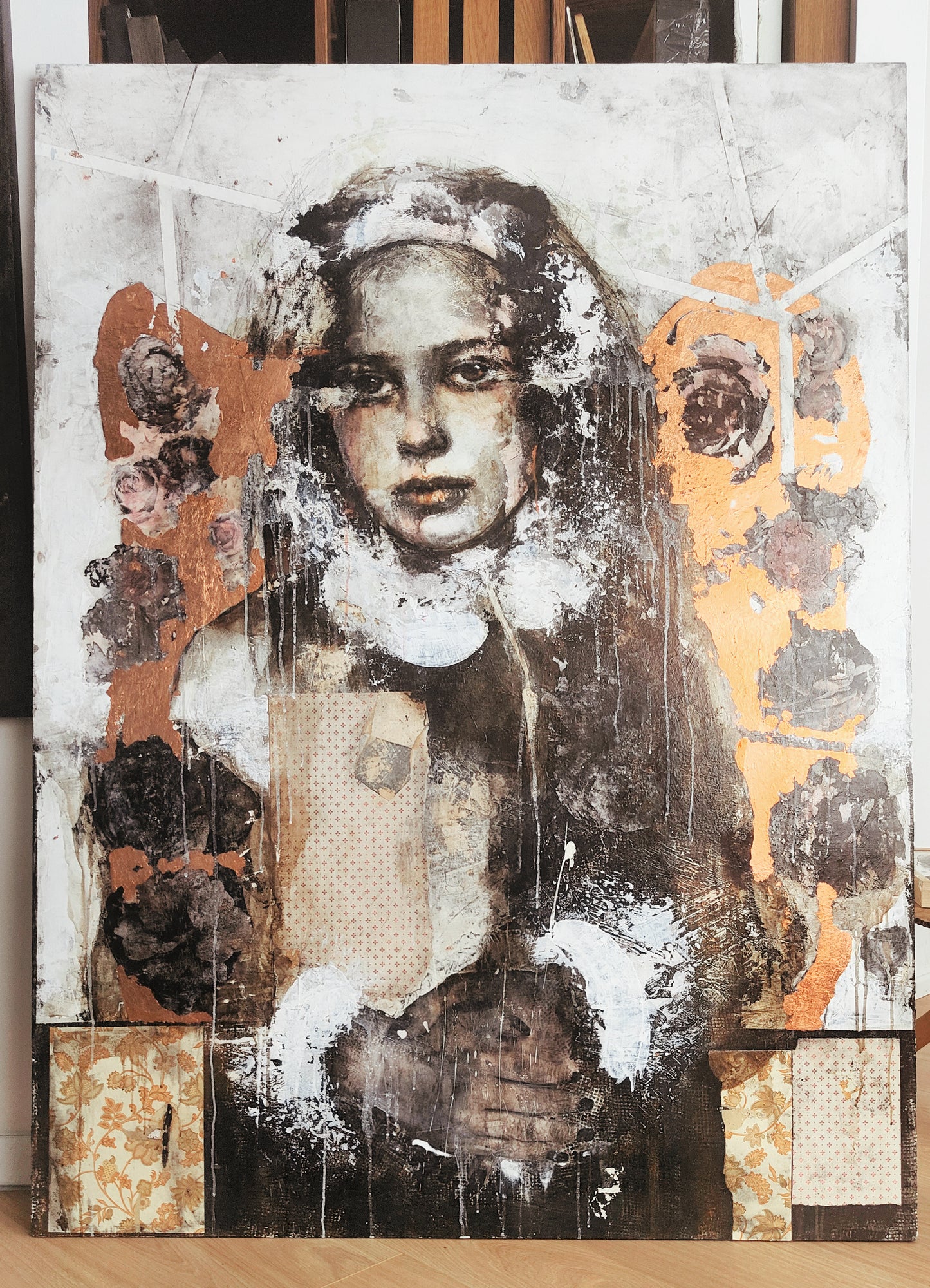 Un cuore in inverno - 170x126cm