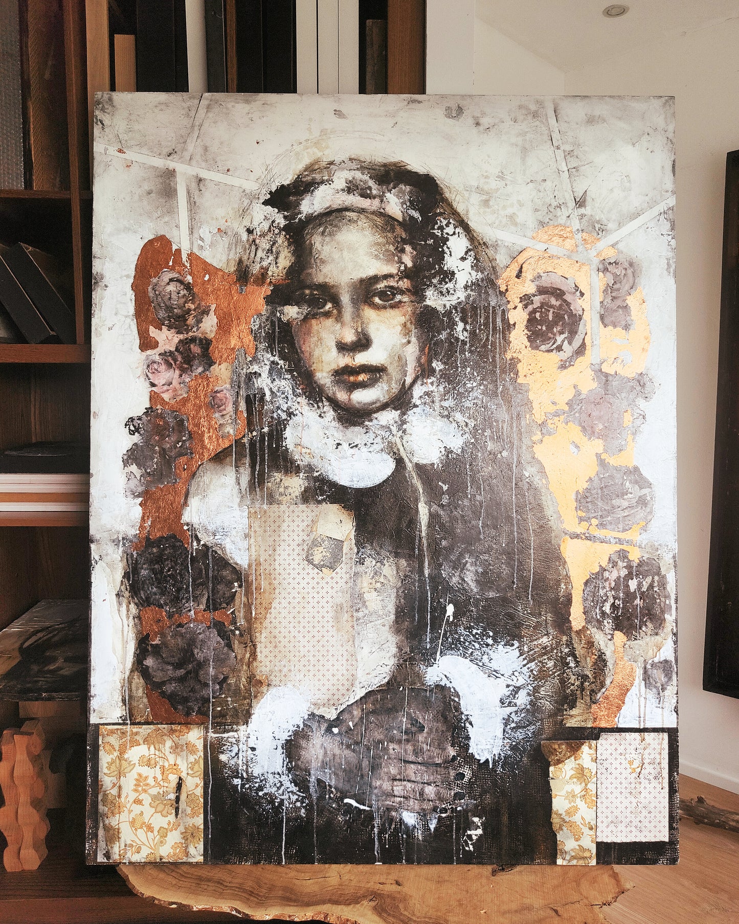 Un cuore in inverno - 170x126cm