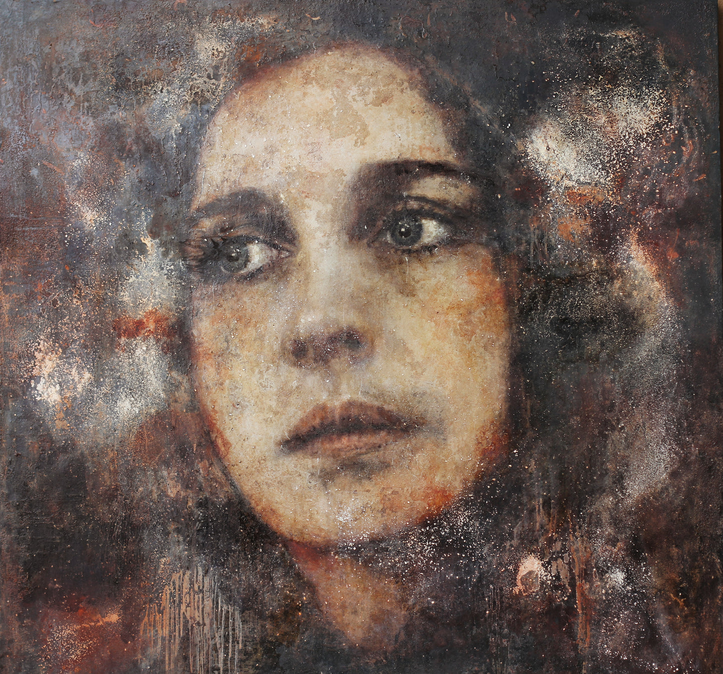 Faded - 145x145cm