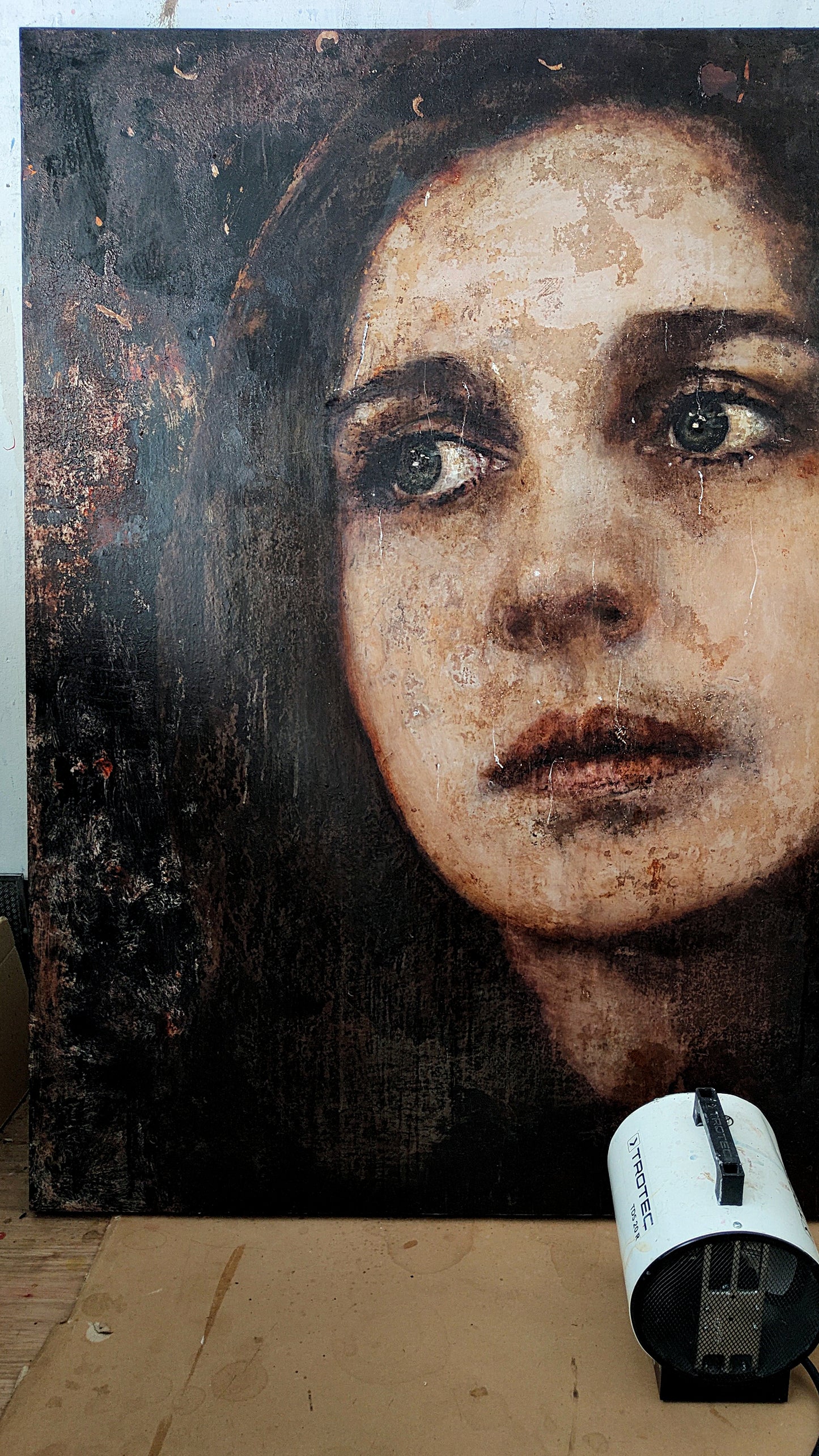 Faded - 145x145cm