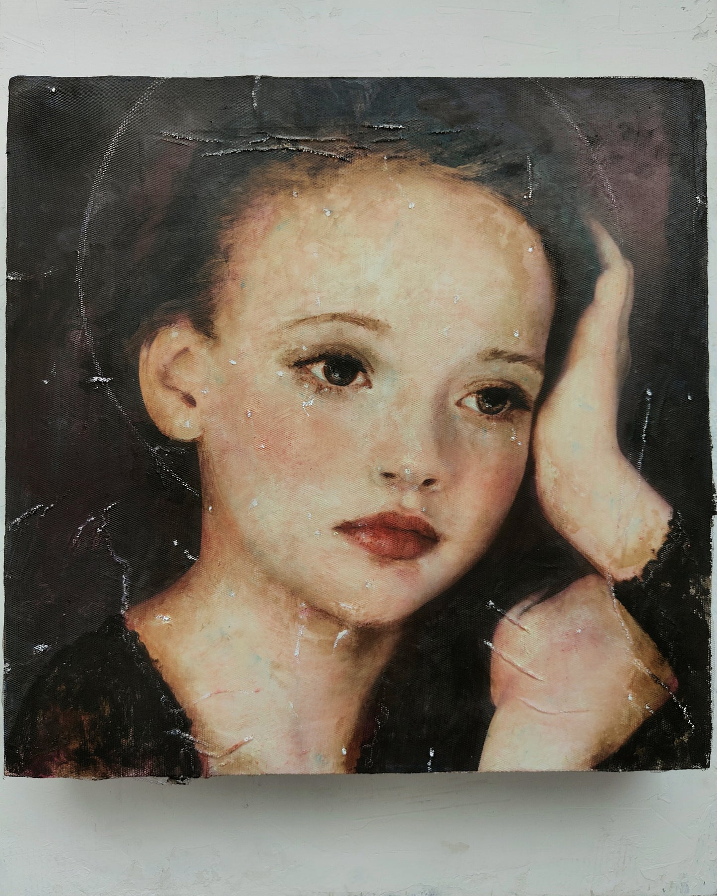 Empty Note, 50x50cm