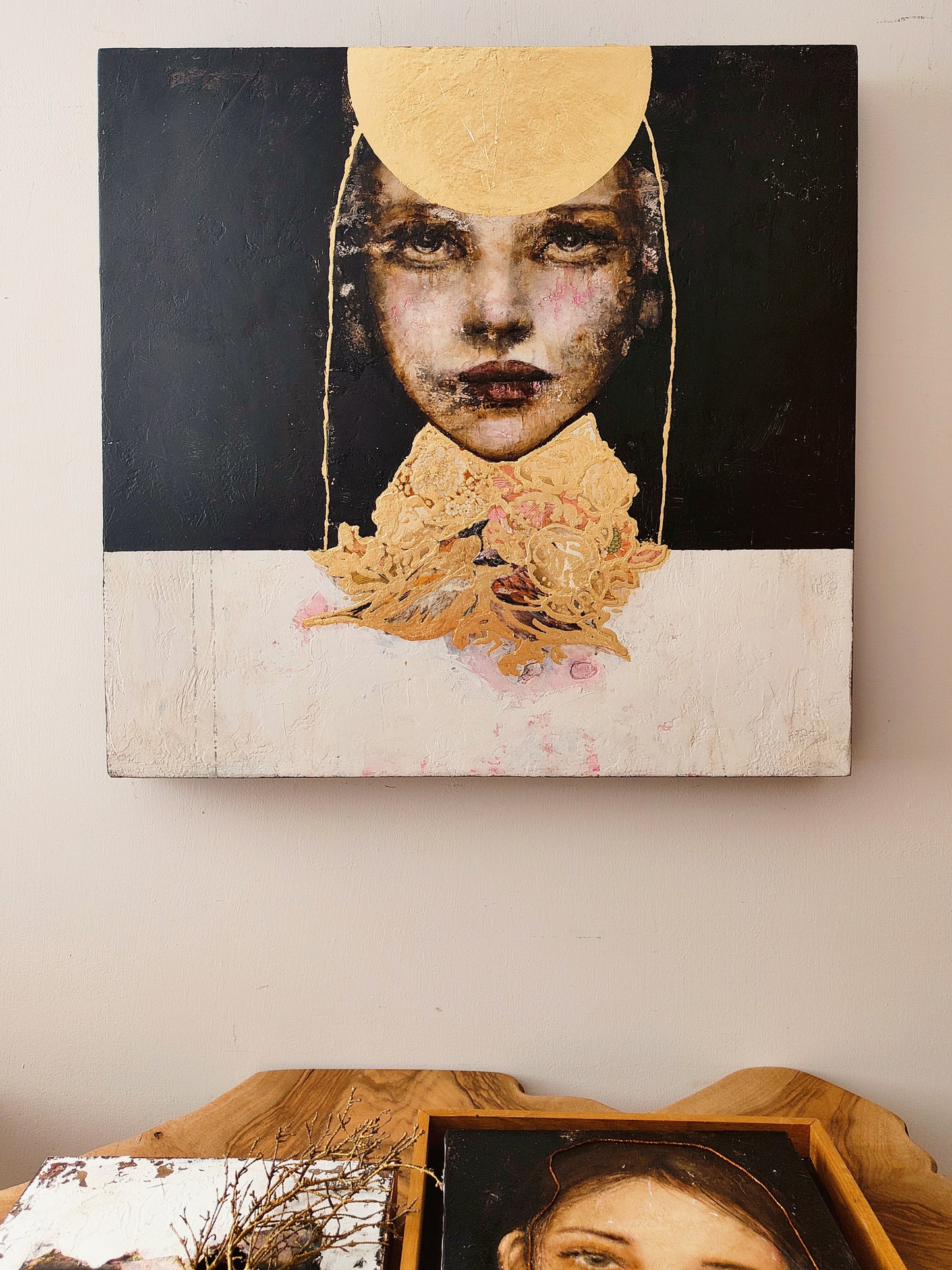 Baroque, 75,5x76cm (x8cm spessore)