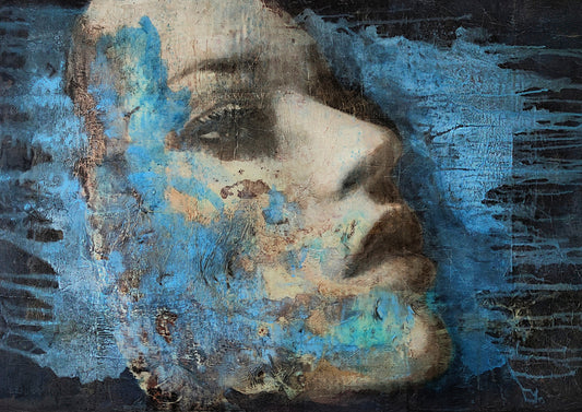 Blue (Nylon) 80x120cm