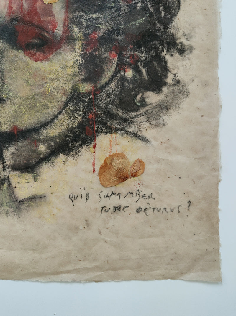 Dies Irae, disegno su carta fatta a mano - 70x50cm circa