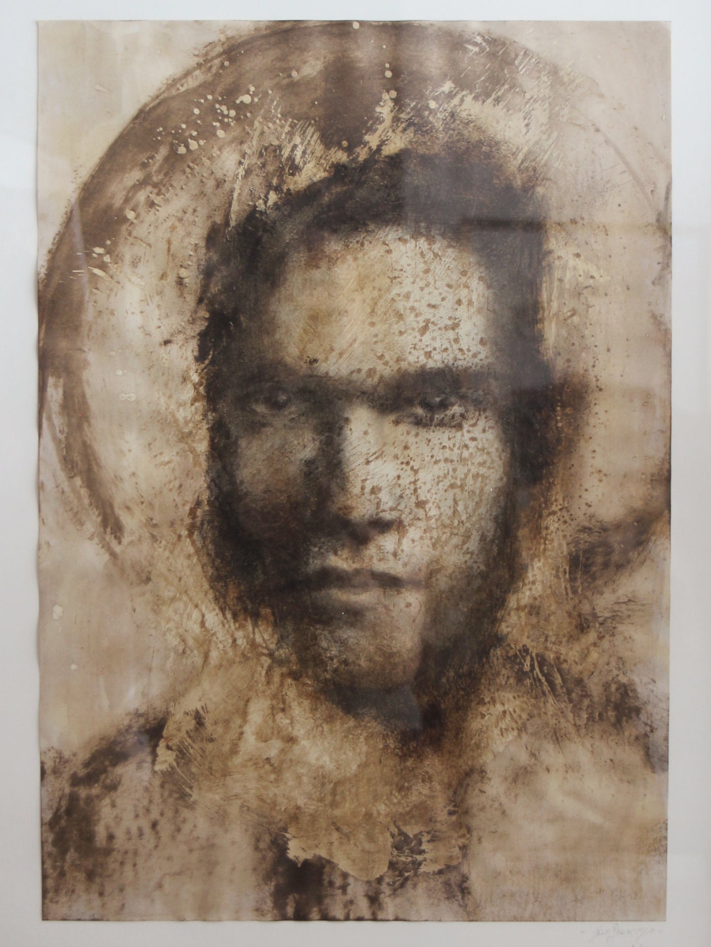 Carta - Studio per Santo 49x34cm