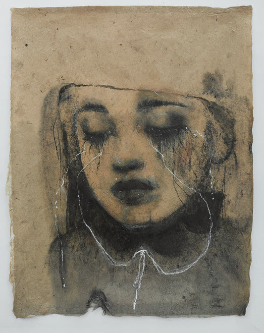 Don't say a word - 45,5x36cm