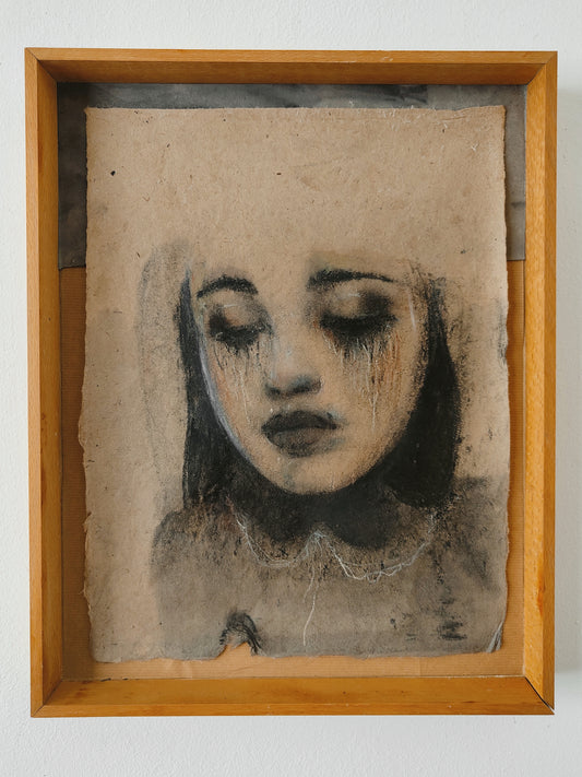 Don't say a word - 45,5x36cm