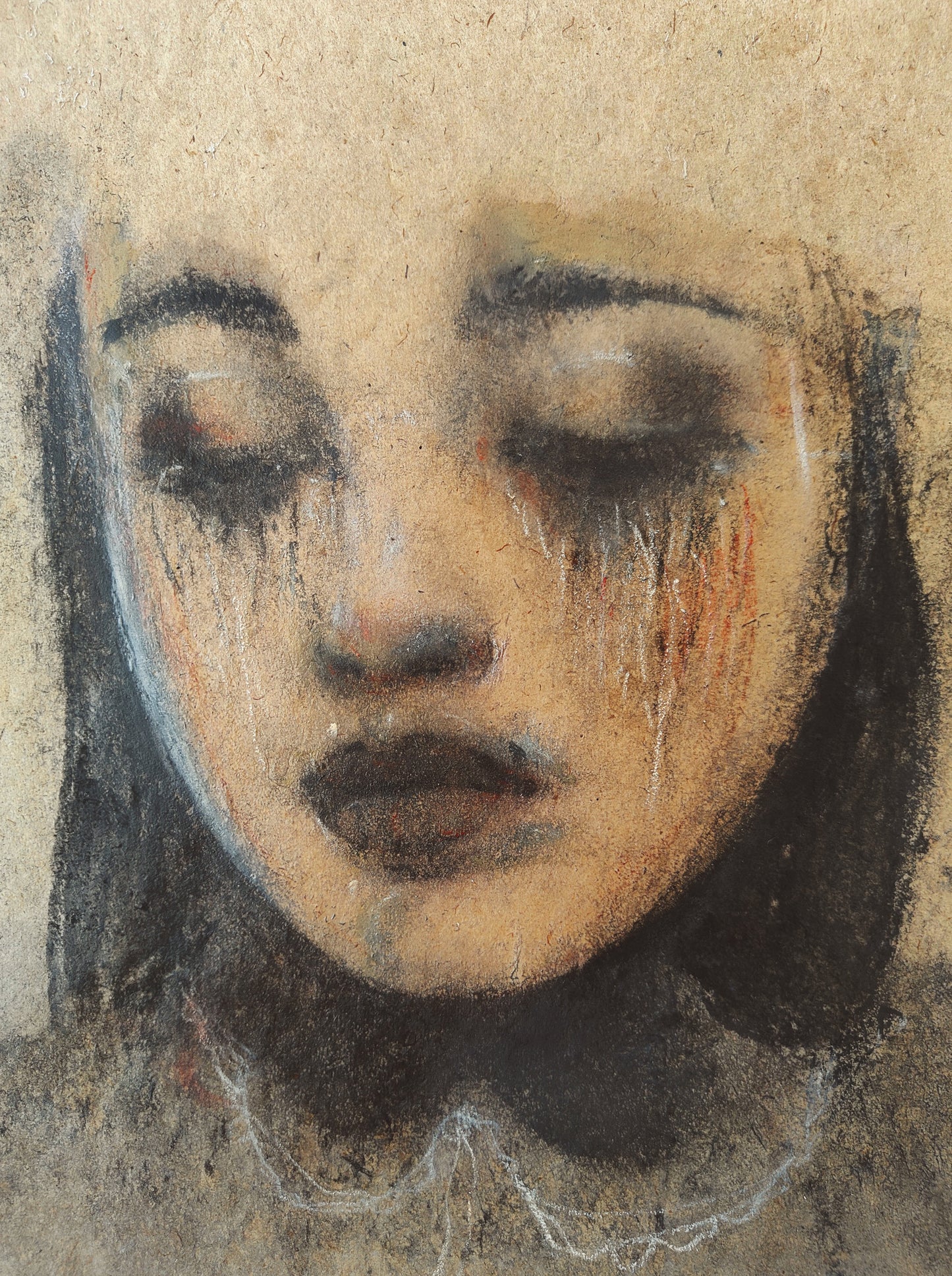 Don't say a word - 45,5x36cm