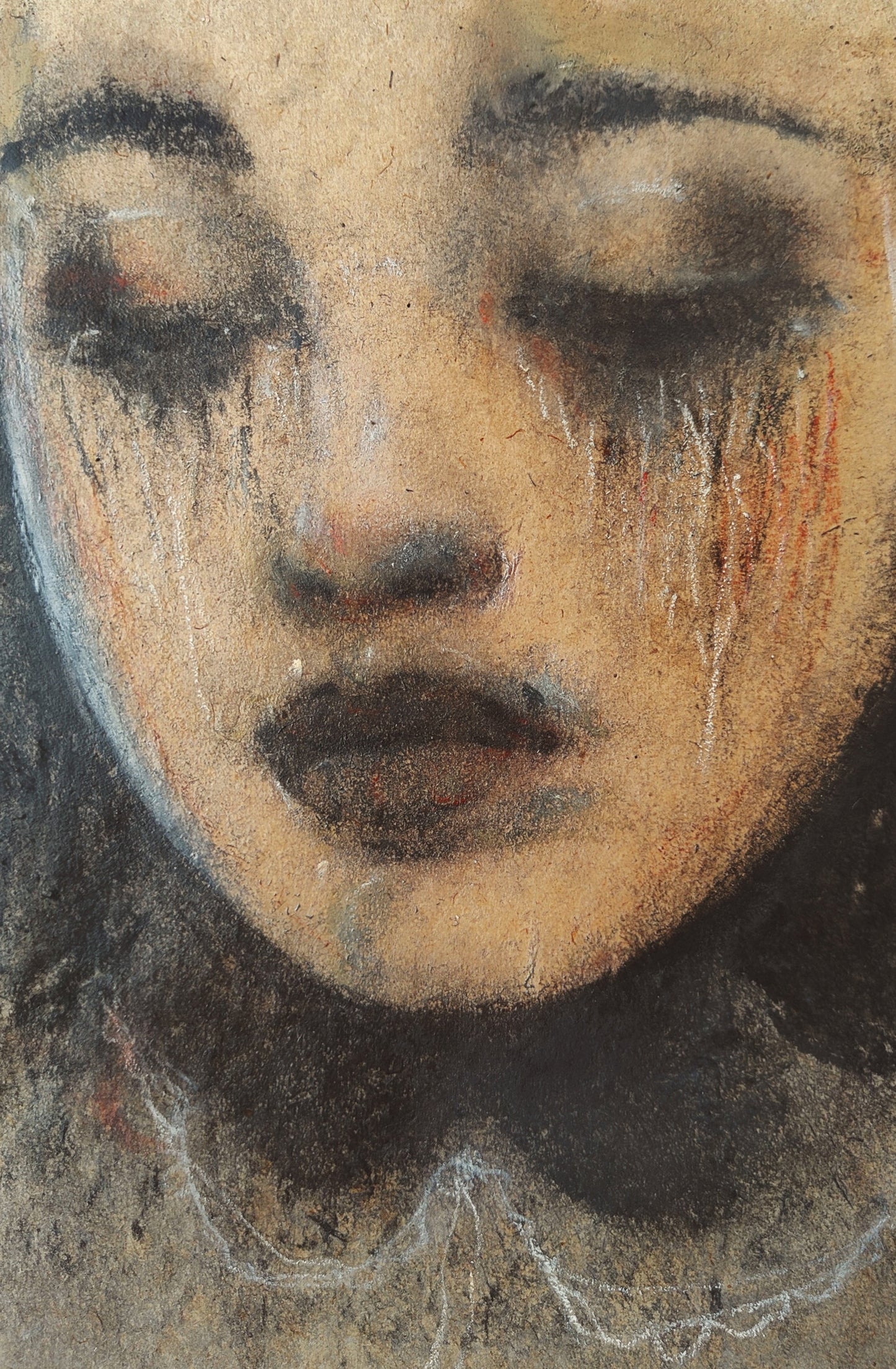 Don't say a word - 45,5x36cm