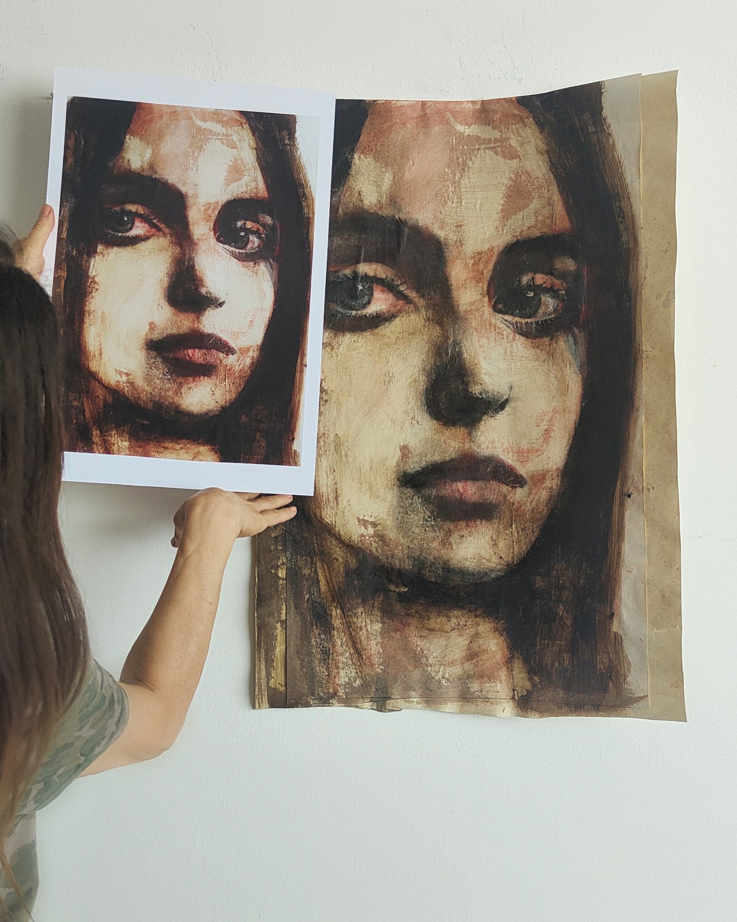 Stampa dipinta a mano – Prova d’Autore