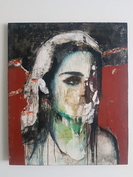 Mathilde - Il Rosso e il Nero (Stendhal) 80x67cm