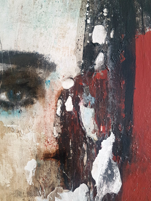 Mathilde - Il Rosso e il Nero (Stendhal) 80x67cm