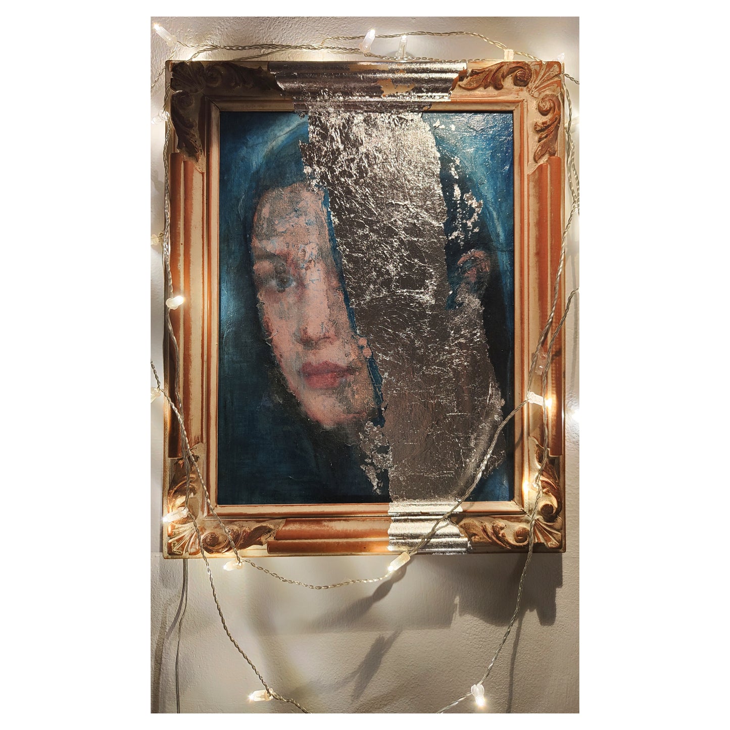 Portrait in blue