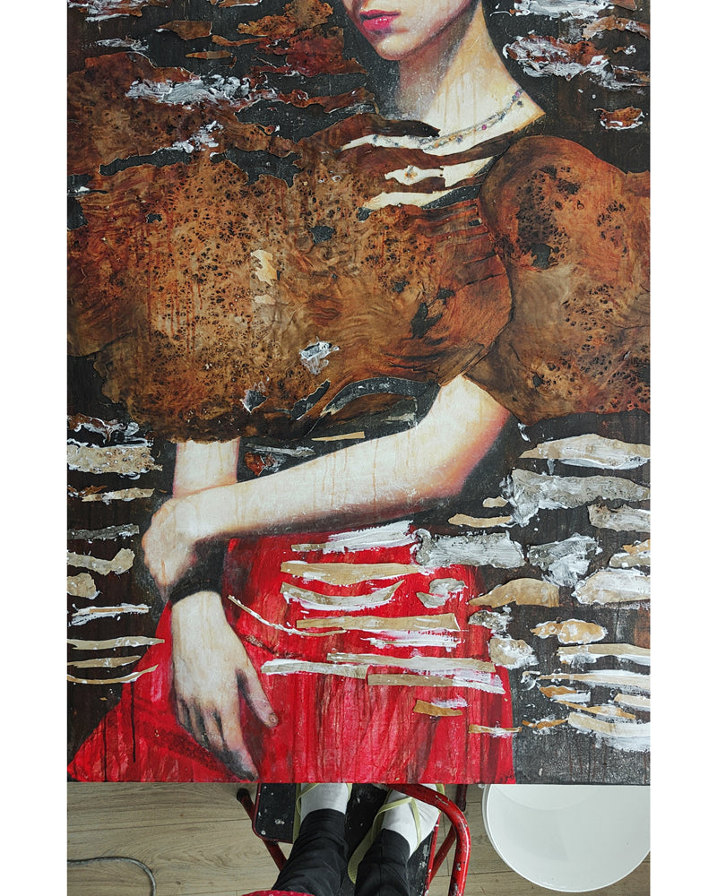 Puella Aeterna, Dittico, 150x110cm - Prezzo su richiesta Singola Opera