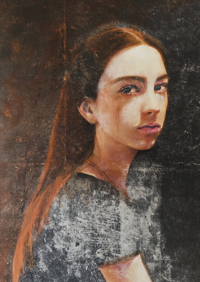 Puella Aeterna, Dittico, 150x110cm - Prezzo su richiesta Singola Opera
