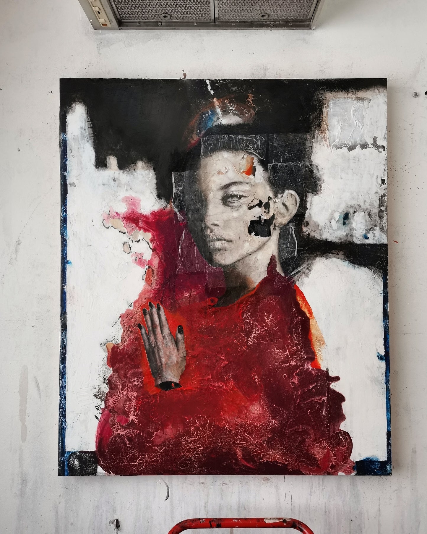 Red - The Last Samurai 120x100 cm
