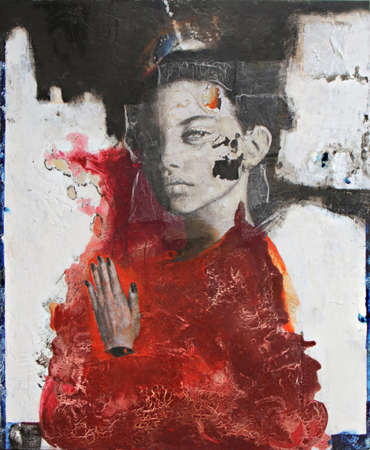 Red - The Last Samurai 120x100 cm
