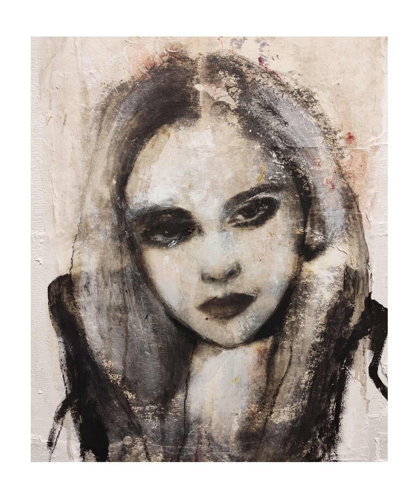 Bozzetto per -Serie Bianca- 100x52cm